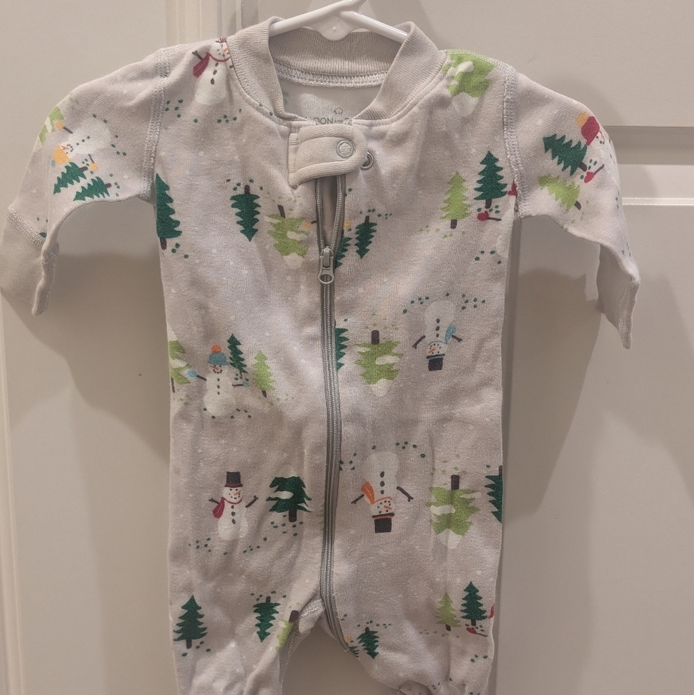 Hannah Andersson Christmas print PJs